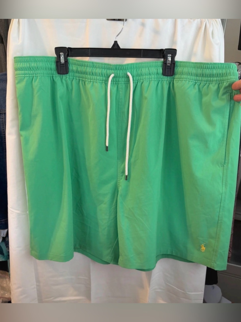 Polo by Ralph Lauren Men's Green Swim Trunks 3XL
